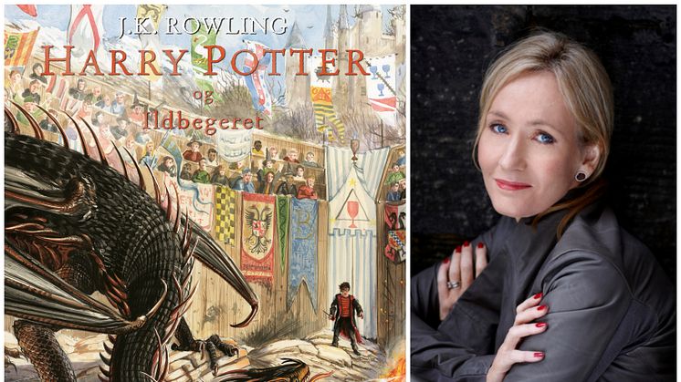 Det er allerede 20 år siden bøkene om Harry Potter begynte å spre seg som en farsott over Norge. Bøkene om foreldreløse Harry trollbinder fortsatt barn og voksne (Illustrasjoner: Jim Kay Foto: Debra Hurford Brown) .