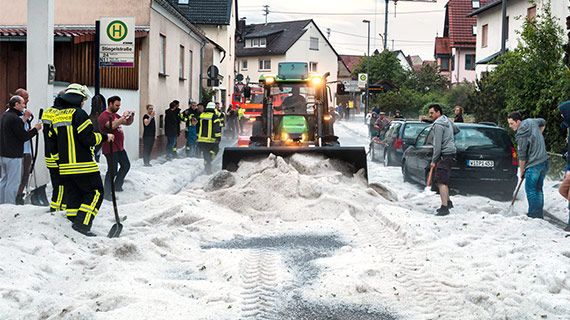 Sturmtief "Elvira" kostet rund 450 Millionen Euro 