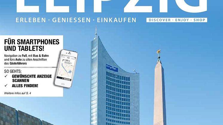 Titelseite Gästeführer Leipzig
