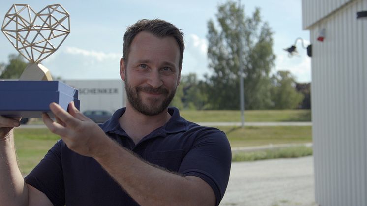 David Zehlertz på Bålstadoktorn tilldelades årets Guldhjärta.