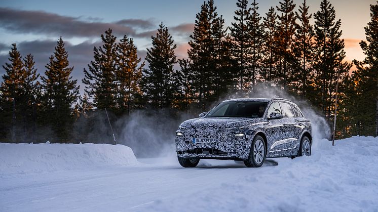 Audi Q6 e-tron prototype