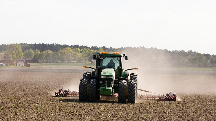 I åkermark finns gott om mikrober som omvandlar nitrat till gaser som försvinner från marken, men också mikrober som omvandlar nitrat till ammonium som grödor kan utnyttja. Nu söker forskarna sätt att gynna de senare. Foto: Jenny Svennås-Gillner