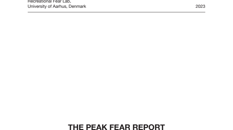 THE PEAK FEAR REPORT