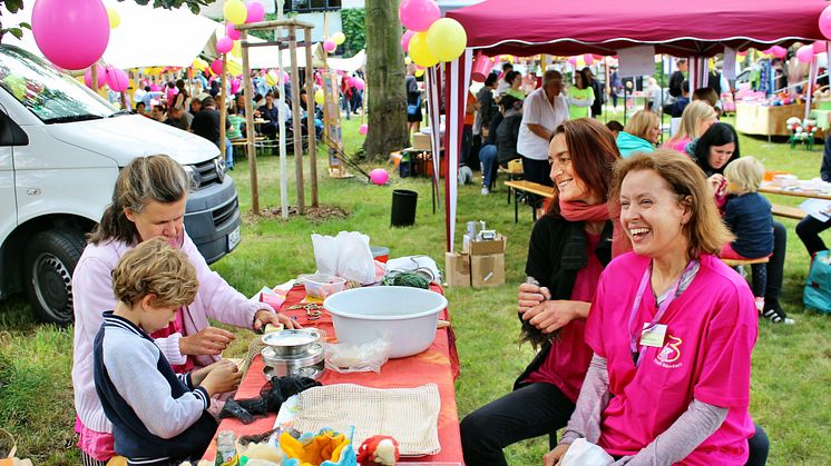 Tag der offenen Tür im Kinderhospiz: Bärenherz-Familienfest lockt mehr als 1.500 Besucher in den Kees’schen Park