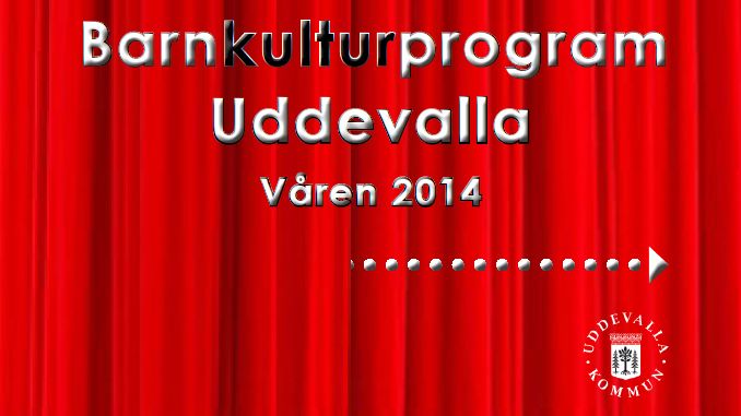 Nu är vårens Barnkulturprogram klart!