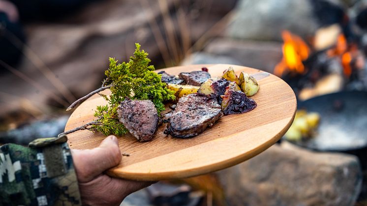 Flavours from Sami cuisine. Photo: Tobbe Nilsson/Visit Dalarna