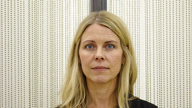 Konstnär Gunilla Klingberg (Foto: Stuart Whipps/Eastside Projects).