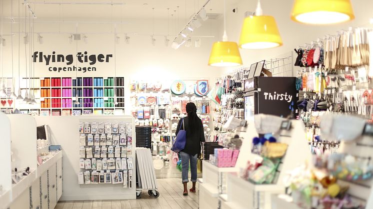 Flying Tiger Copenhagen öppnar ny butik i Göteborgs Nordstan