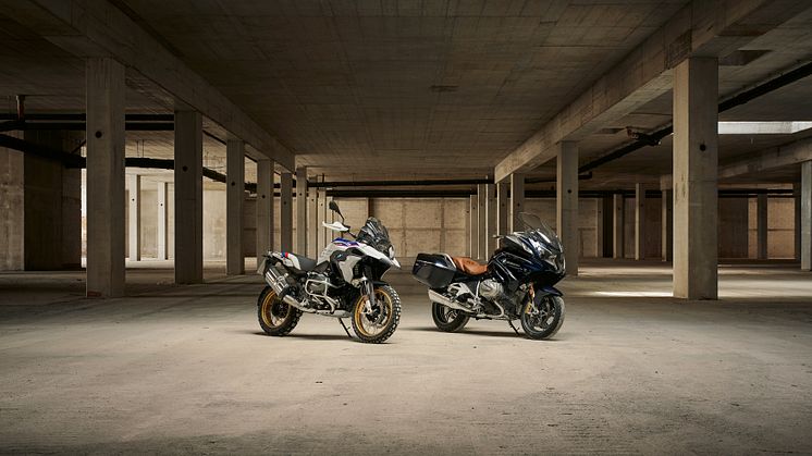 Uusi BMW R 1250 GS ja uusi BMW R 1250 RT