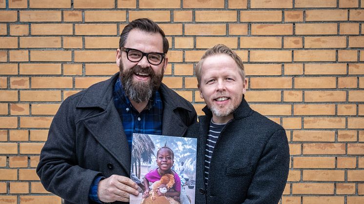 Klaus Sonstad og Åsmund Flaten lager musikk til FORUT Barneaksjonen