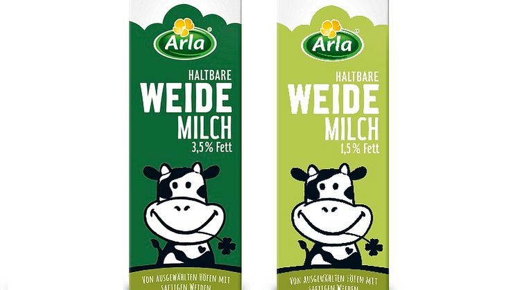 So lecker schmeckt draußen: Die neue haltbare Weidemilch von Arla