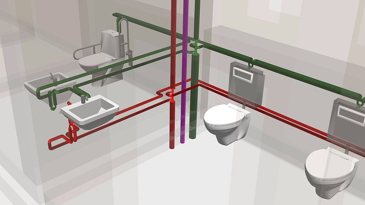 Schnittstelle zwischen CALHYDRA und DDScad (c) Graphisoft Building Systems