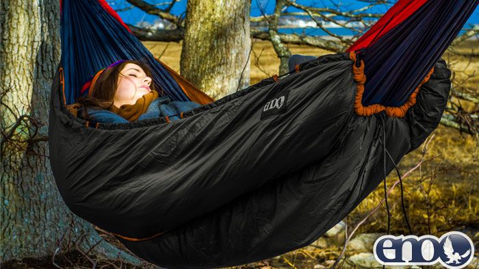 Sov godt udendørs året rundt - i hængekøje!