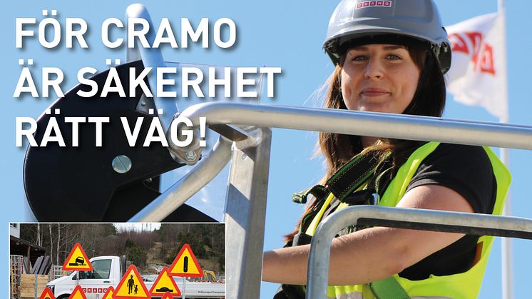 Cramo uppmärksammar  Säkerhetsdagen, 28 april 2017.