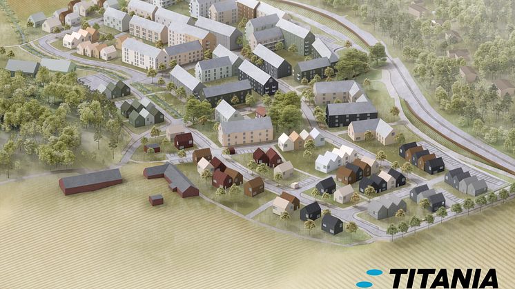 Titanias detaljplan för bostäder i Botkyrka antas