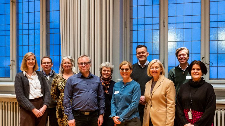 Oslobygg signerte avtale med Betonmast om utvidelse av Edvard Munch VGS inn i Kunstindustrimuseet. Foto: Tove Lauluten