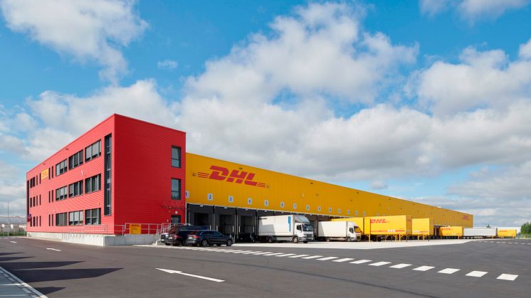 DHL Freights nya fraktcentrum i Hannover-Langenhagen i Tyskland
