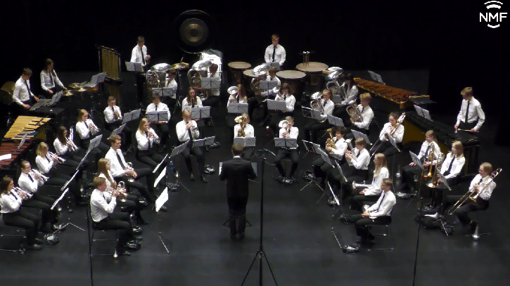 VANT: Tertnes Skoles Musikkorps er årets norgesmester i brassbandklassen. Korpset fikk 94 poeng, ett mer enn korpset på andreplpass.set fikk 