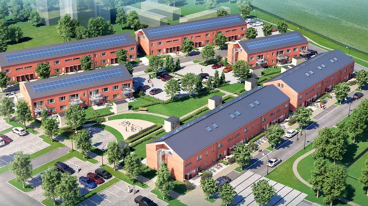 Beviljat bygglov för 54 nya lägenheter i Hököpinge