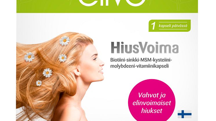 Elivo uutuus HiusVoima - kasvuvoimaa hiuksille