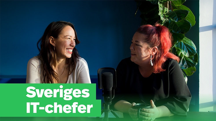 Kim Wictorin och Marthina Elmqvist från Telavox är värdar för den nya podden "Sveriges IT-chefer" som tar upp allt från IT-säkerhet till genusfrågor i branschen. 
