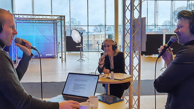 Karin Thurberg, Huawei hos Killander & Björks poddcast på Techarenan Summit 2020