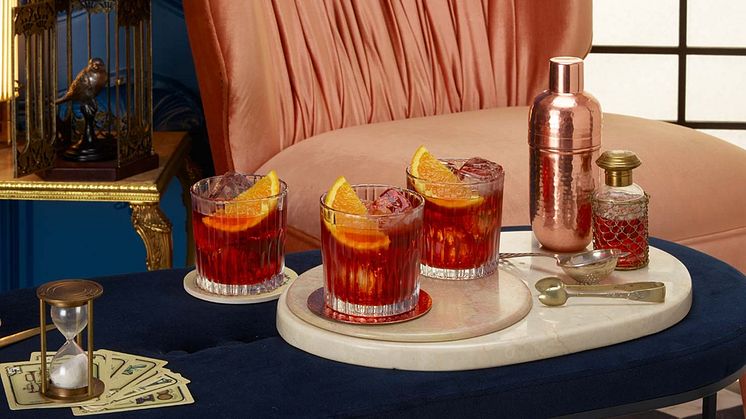 Blanda en "Unusual Negroni" till alla hjärtans dag