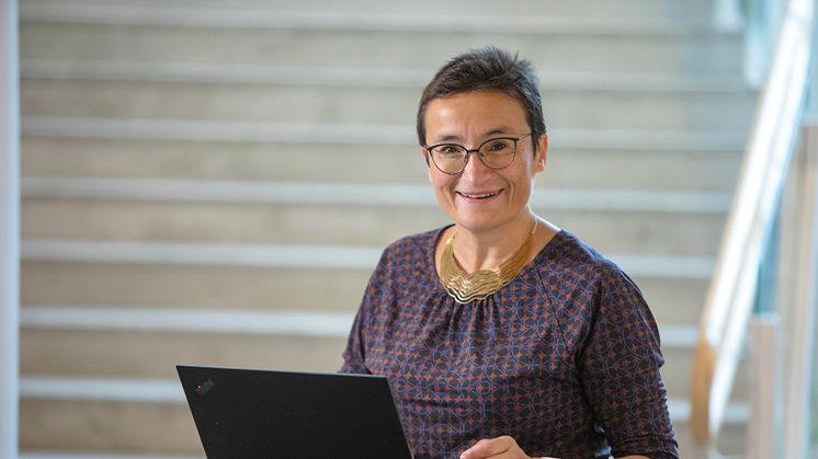 AI-professor Virginia Dignum, Umeå universitet. Foto: Mattias Pettersson