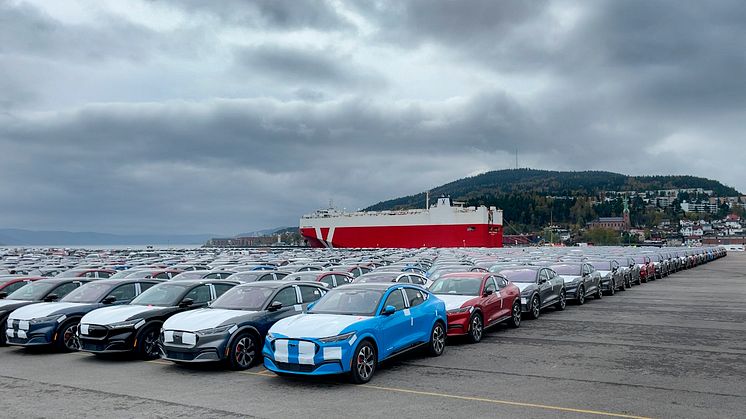 Skip nummer 2 Drammen Mustang Mach-E 2021