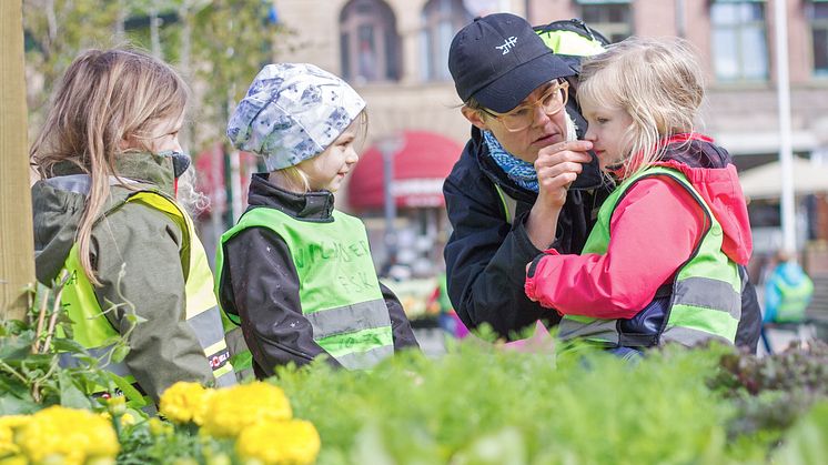 Sundstorget är barnens andra skolgård 