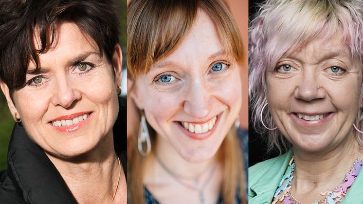 Ullakarin Nyberg, Lina Liman och Lisbeth Pipping medverkar i Psykeveckan i Umeå v. 45