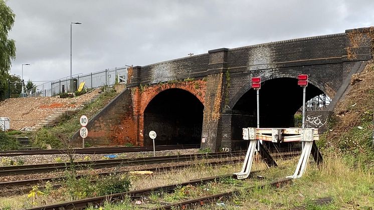 Bromham Road bridge in Bedford CREDIT Network Rail