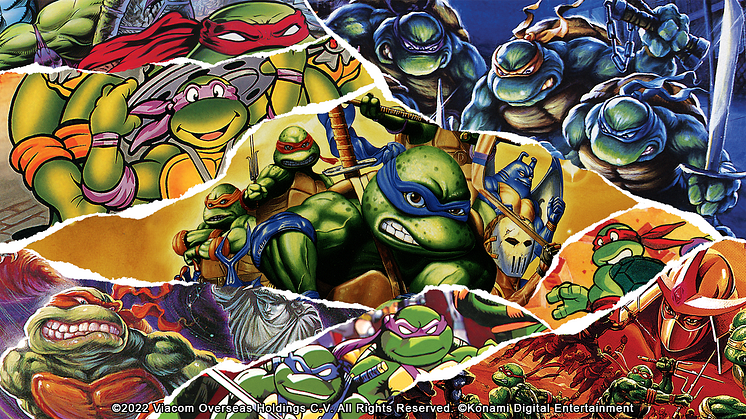 13 iconic TMNT games, one shell of a time:  KONAMI’S Teenage Mutant Ninja Turtles: The Cowabunga Collection is Available Now!