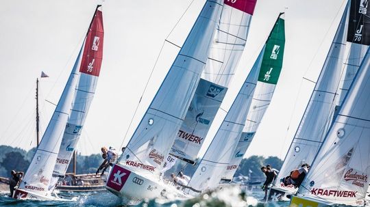 Spannende Rennen auf der Kieler Innenförde