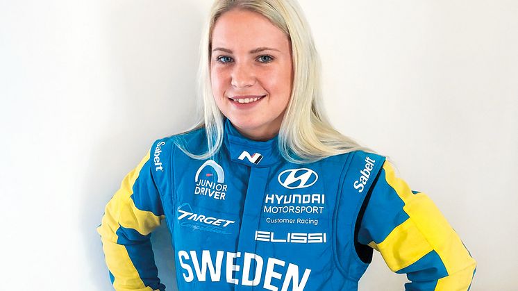 Jessica Bäckman is one of five Swedish drivers to defend the nation's colors and fight for the medals on the Vallelunga Circuit in Italy.