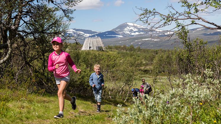 Familjevandring från Tusen