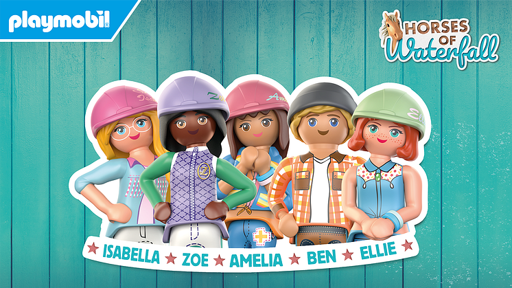 Für die fünf besten Pferde-Freund:innen Amelia, Isabella, Zoe, Ellie und Ben ist die Waterfall Ranch ein wunderbarer Ort. 