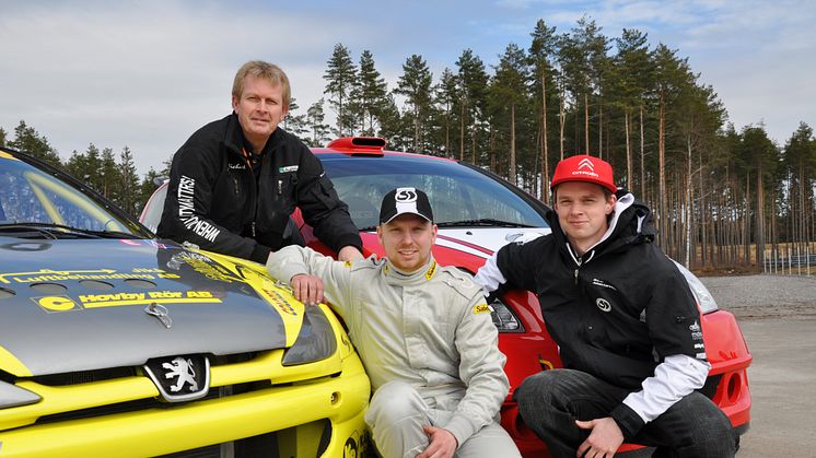 Sex svenskar till Rallycross- EM i Portugal