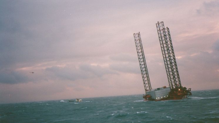 Accommodation rig West Gamma 1990