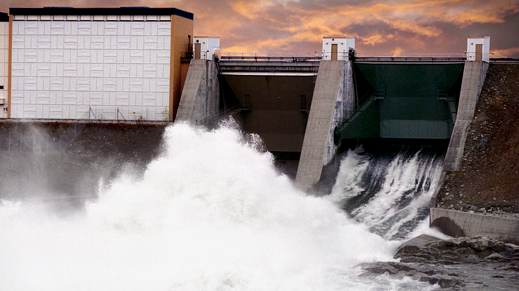 Svensk vattenkraft. Foto: Vattenfall