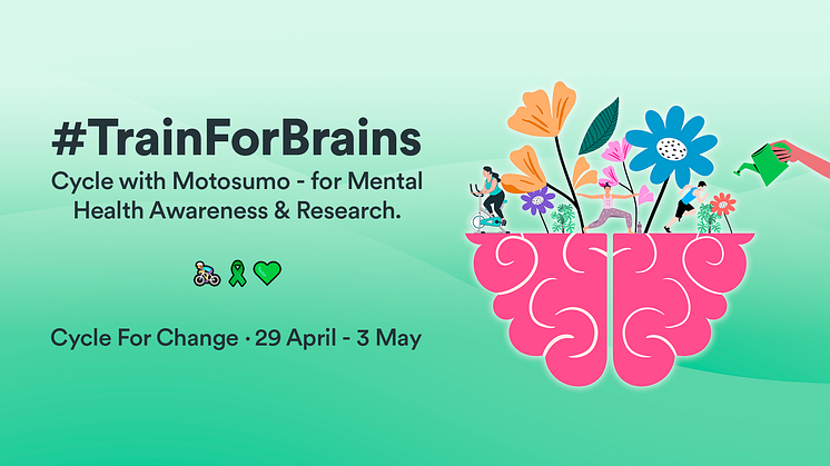 The #TrainForBrains campaign runs from April 29 to May 3, 2024. Motosumo will donate $1 for every 100 km its global community will cycle together, whether attending classes live or on-demand. The donation goes to The Mental Health Foundation, UK.   