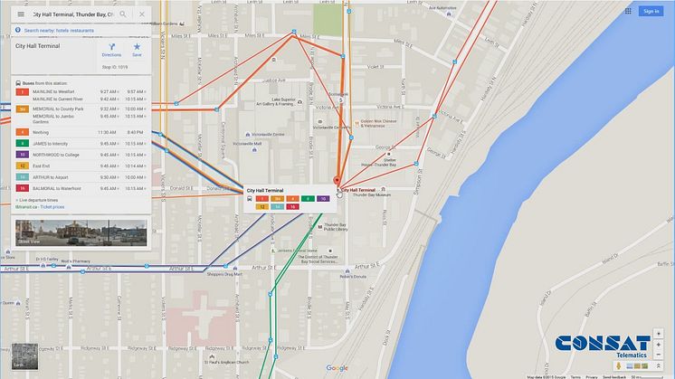 ​Travelers worldwide can now use Google Maps to check whether the buses in Kristiansand are coming, and when they will arrive at the stop points.