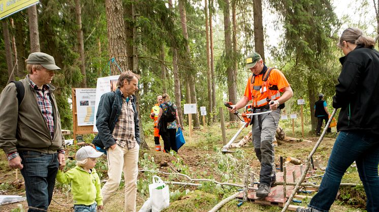 Stort intresse för största mellansvenska skogsmässan