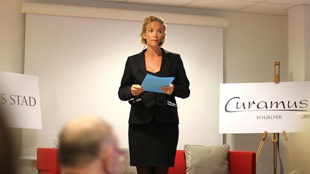 Sofie Nelsén, enhetschef Träffpunkt Simonsland.