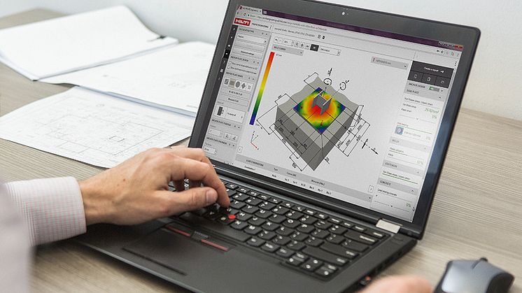 PROFIS Engineering gör det enklare att utforma även mycket komplicerade och utmanande infästningsfall. 