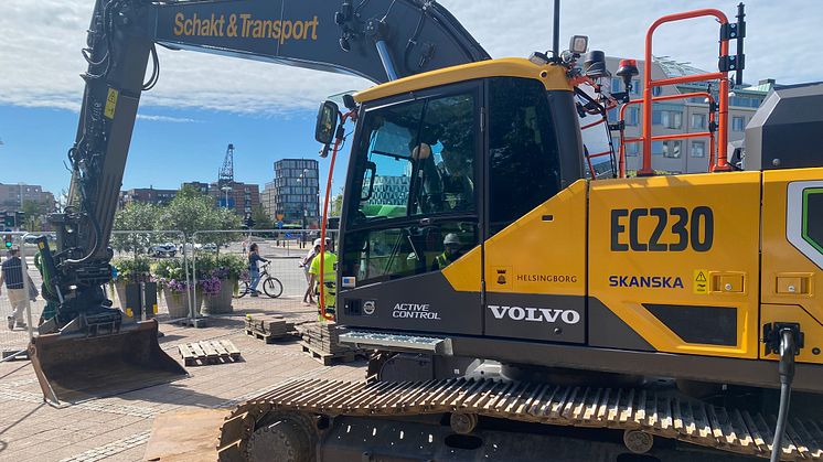 Eldriven grävmaskin, Volvo EC230