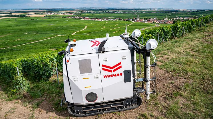 The Yanmar YV01 Vineyard Robot