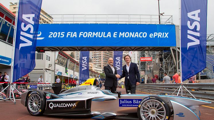 Visa Европа става официален партньор на автомобилния шампионат Формула Е
