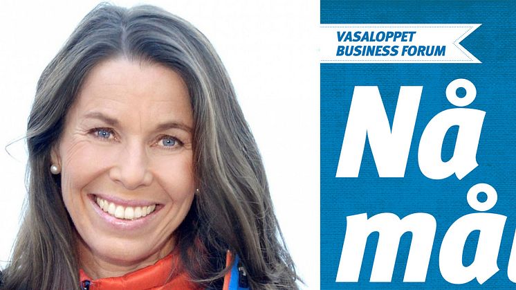 Magdalena Forsberg till Vasaloppet Business Forum 2016