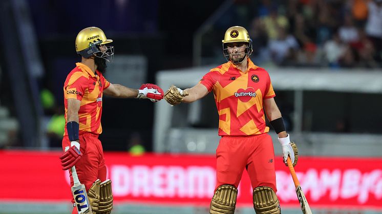 Moeen Ali and Liam Livingstone will both be back at Birmingham Phoenix. Photo: ECB/Getty Images